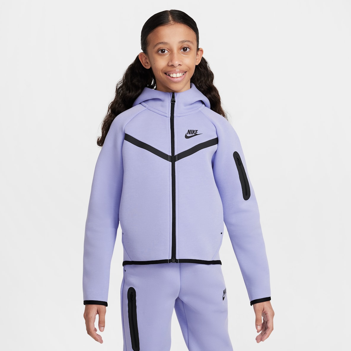 Nike Pro トップス 2色セット (紫・白) Nike Pro トップス 2色セット